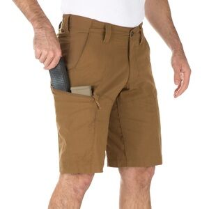 511 tactical  Men's Brown Cargo short  apex 11” style #73334-WS